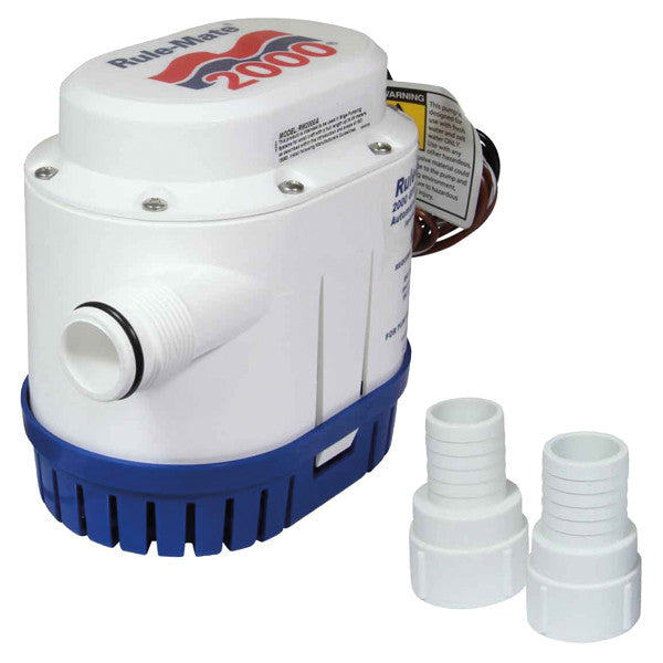 Rule-Mate 2000GPH 12v aut. lensipumpa
