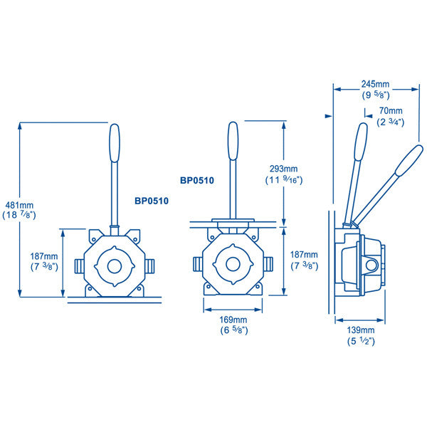 Whale MK5 BP0510 hond lensipumpa