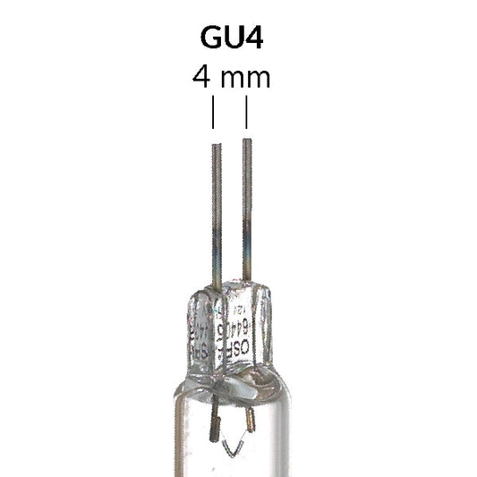 Halogen pera g4-10W GU4 fatning