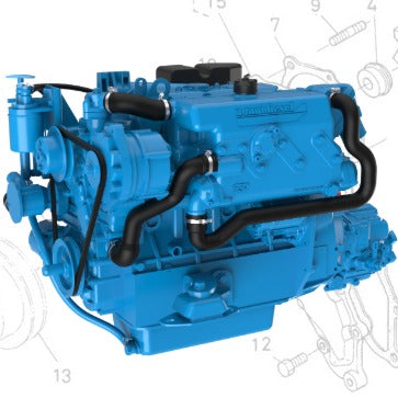 N4.50 við TM345H  R2,5 TV gear