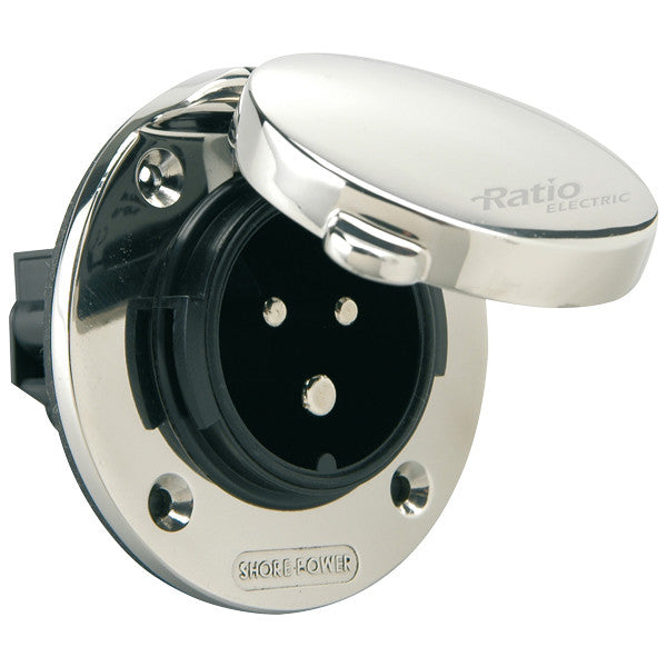 Ratio landstreymstik við loki