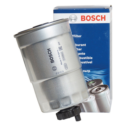 Bosch brennistofffiltur við avtapping
