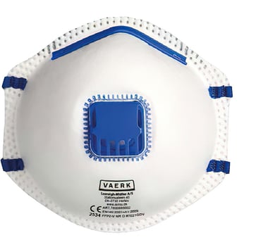 Vaerk støvmaska FFP2 ventil