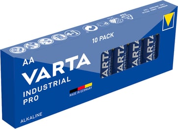 Varta Industrial battarí AA 10-pak.