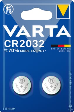 Varta battarí CR2032 2-PAK