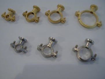 12mm rørberari, messing