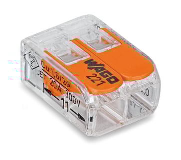 Wago samlimuffa 2x0,2-4mm²