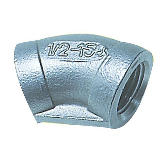 Rustfríur vinkul 45° i/i