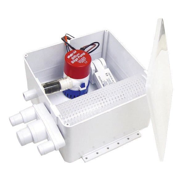 Rule frárensluboks við pumpu 24v.