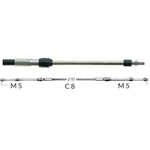 Ultraflex stýrikaðal C8